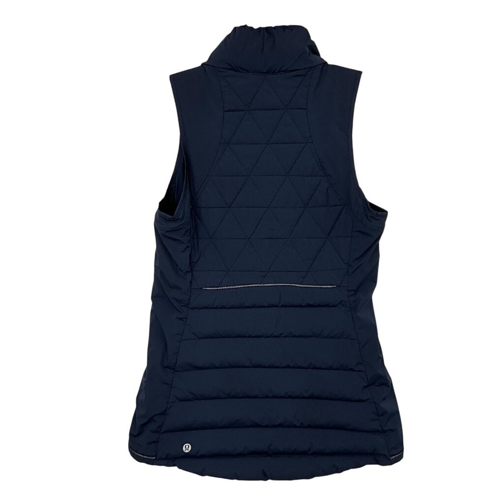 Lululemon Fluffed Up Vest Inkell Womens 4 Insulated Puffer Full Zip Running - Picture 4 of 11